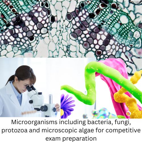 Microorganisms: An Introduction for Competitive Exams microbes